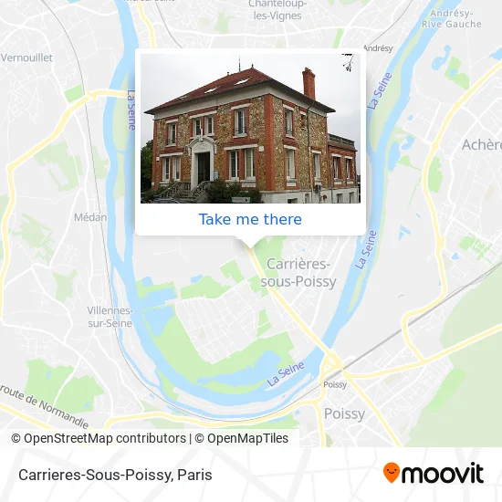 Carrieres-Sous-Poissy map