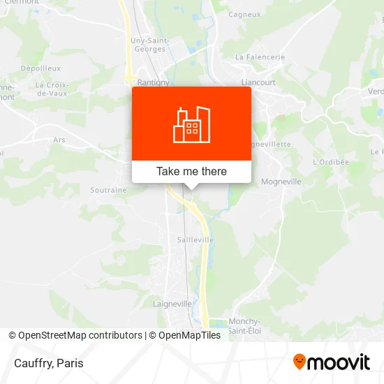 Cauffry map