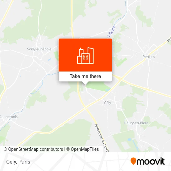 Cely map