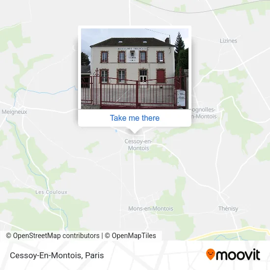 Cessoy-En-Montois map