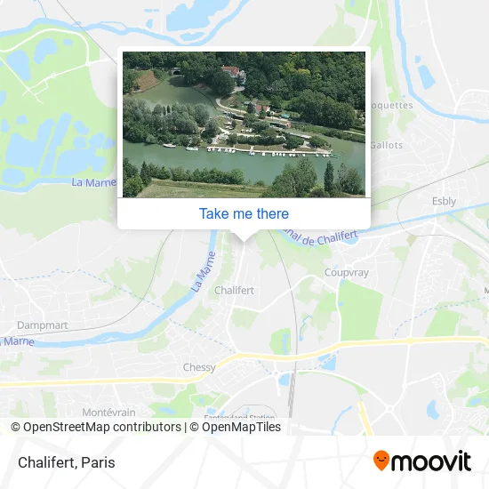 Chalifert map