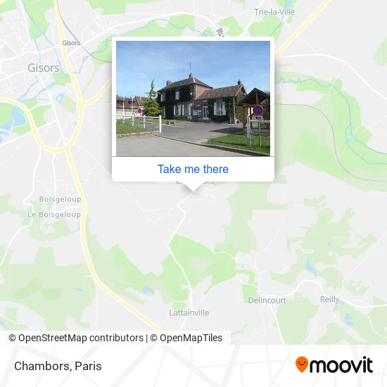 Chambors map