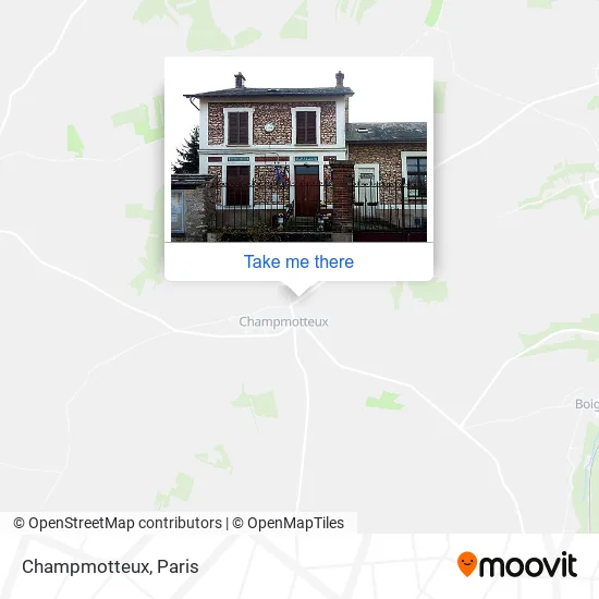 Champmotteux map