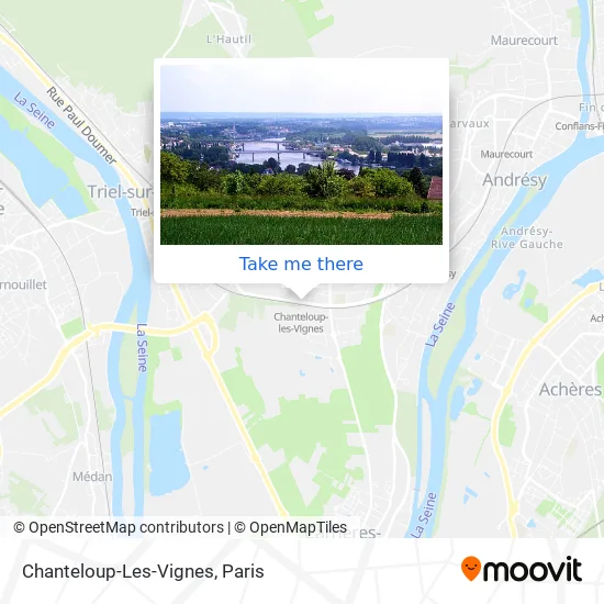 Chanteloup-Les-Vignes map