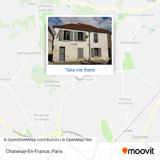 Chatenay-En-France map
