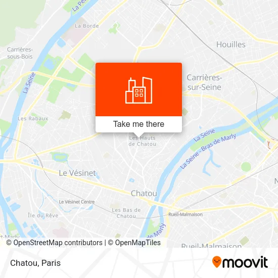 Chatou map