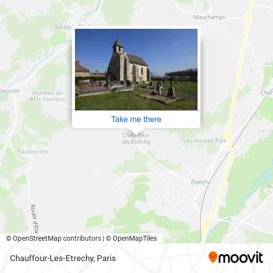 Chauffour-Les-Etrechy map