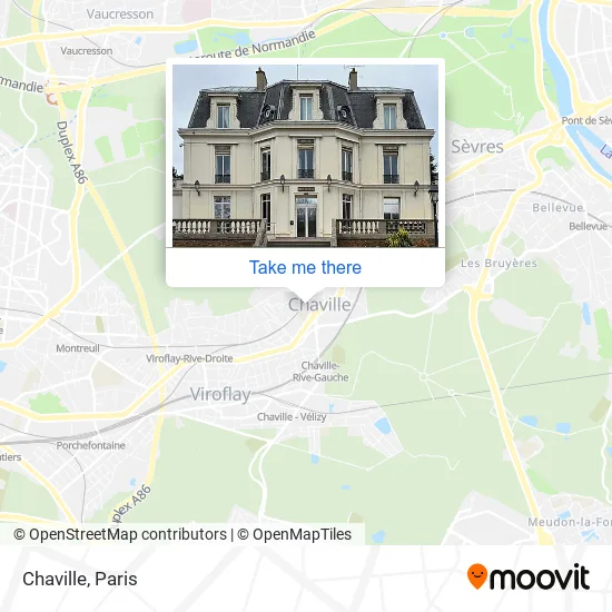 Chaville map