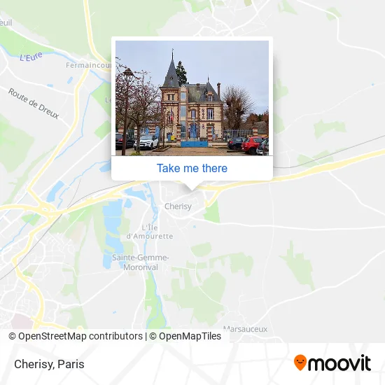 Cherisy map