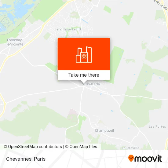 Chevannes map