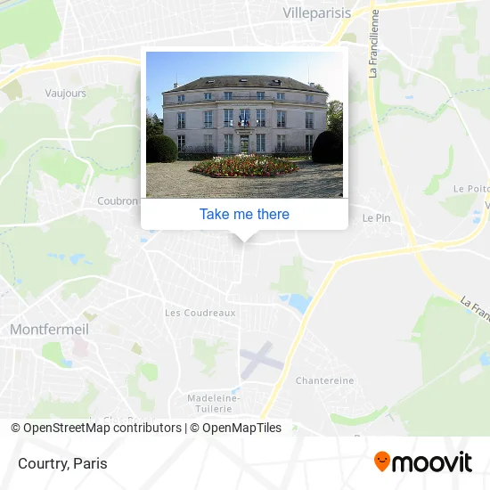 Courtry map