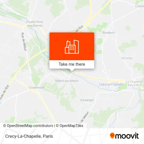 Crecy-La-Chapelle map