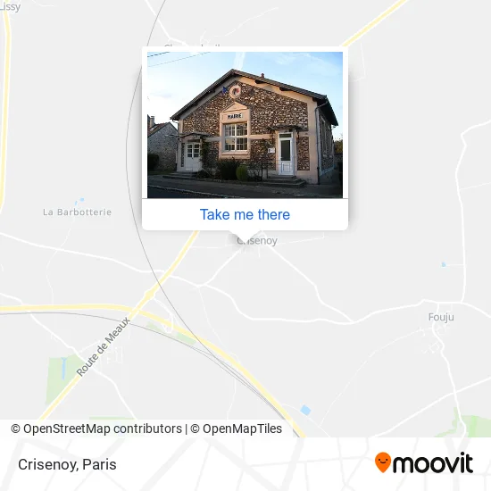 Mapa Crisenoy