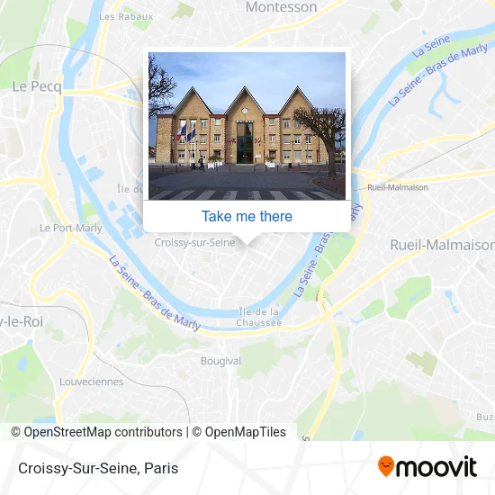 Croissy-Sur-Seine map