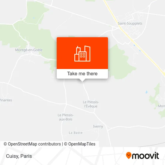 Cuisy map