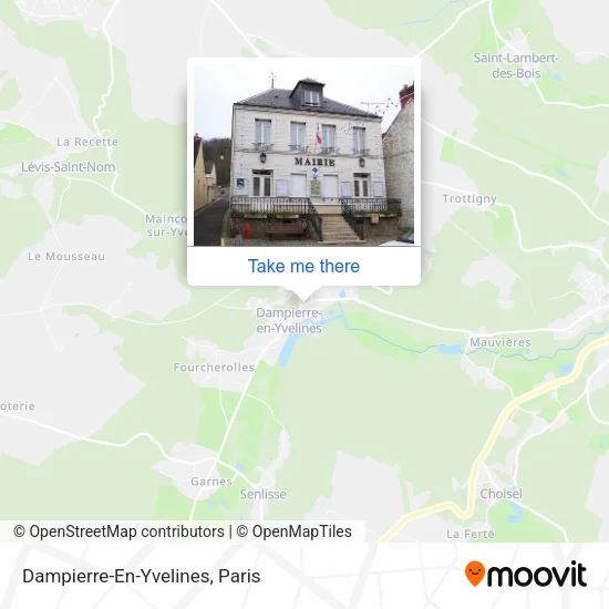 Dampierre-En-Yvelines map