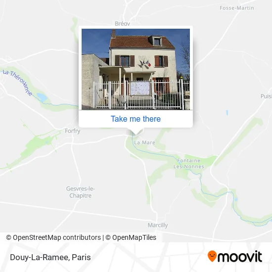 Douy-La-Ramee map