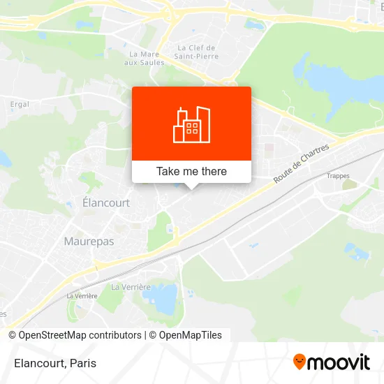 Elancourt map