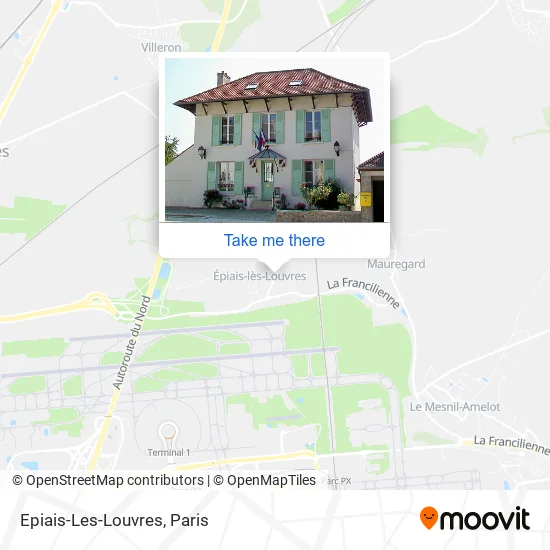 Epiais-Les-Louvres map