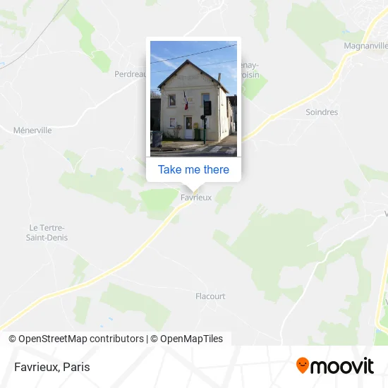 Favrieux map