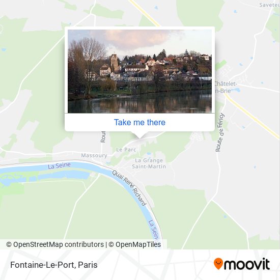Fontaine-Le-Port map