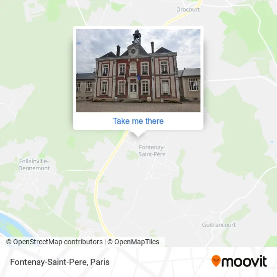 Fontenay-Saint-Pere map