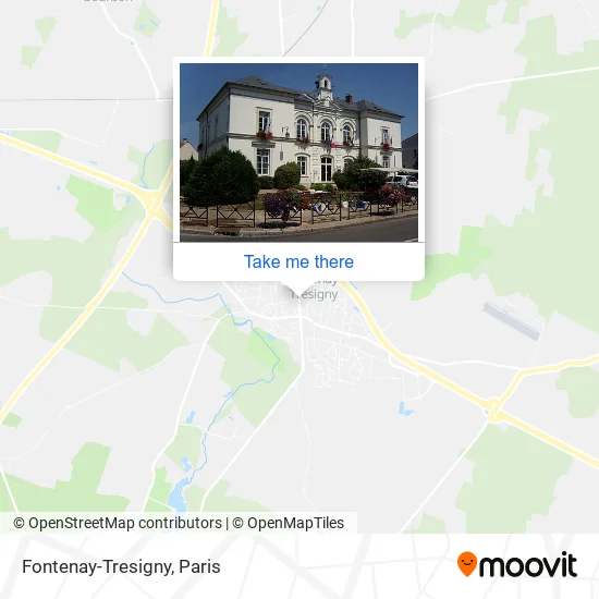 Fontenay-Tresigny map