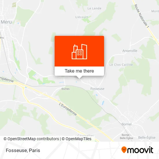 Fosseuse map