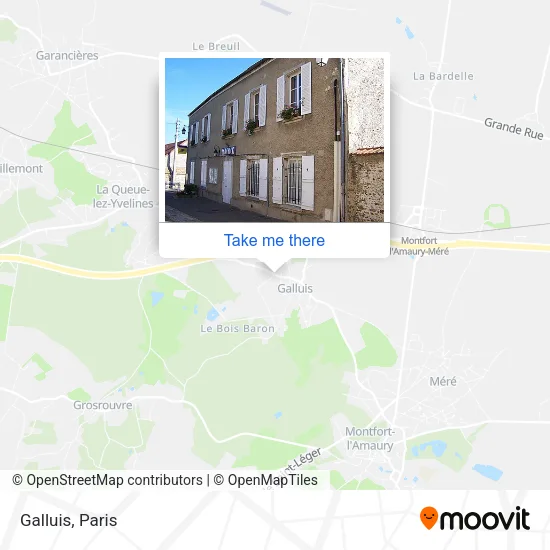 Galluis map