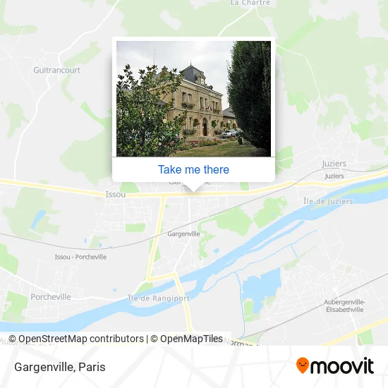 Gargenville map