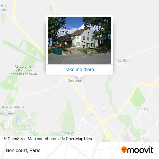 Genicourt map