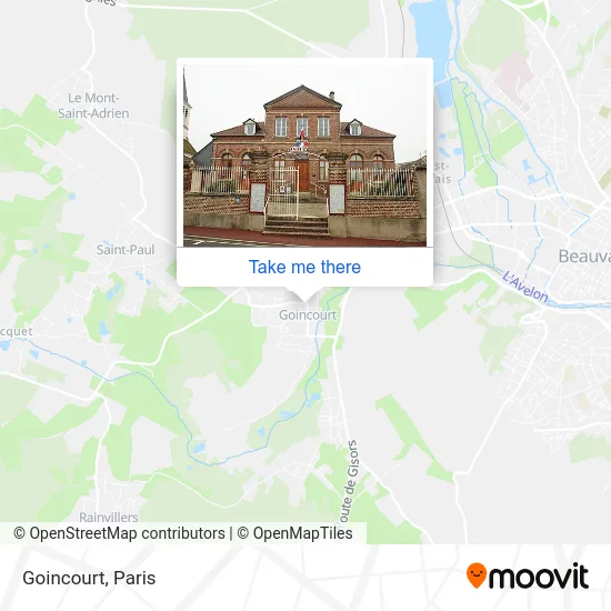 Goincourt map