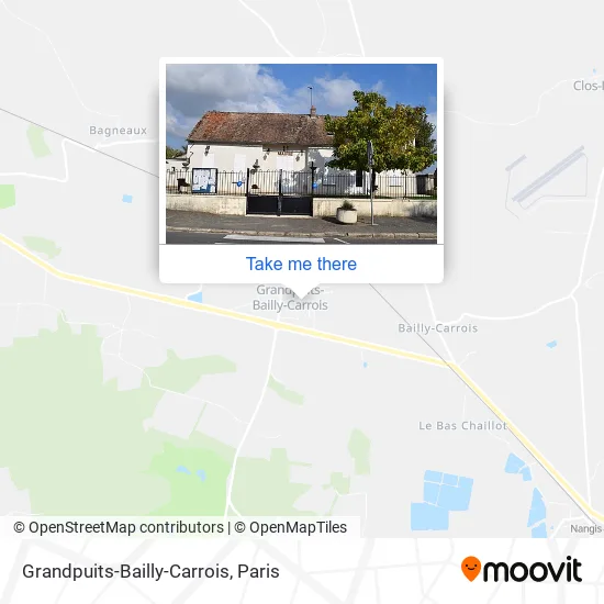 Grandpuits-Bailly-Carrois map