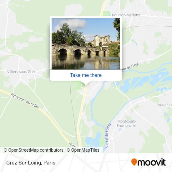 Grez-Sur-Loing map