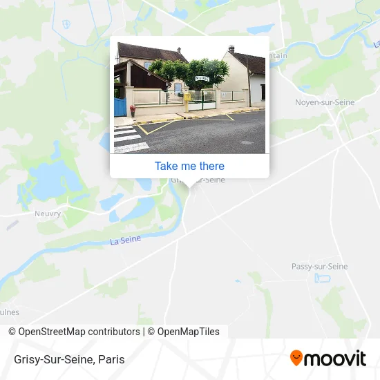 Grisy-Sur-Seine map