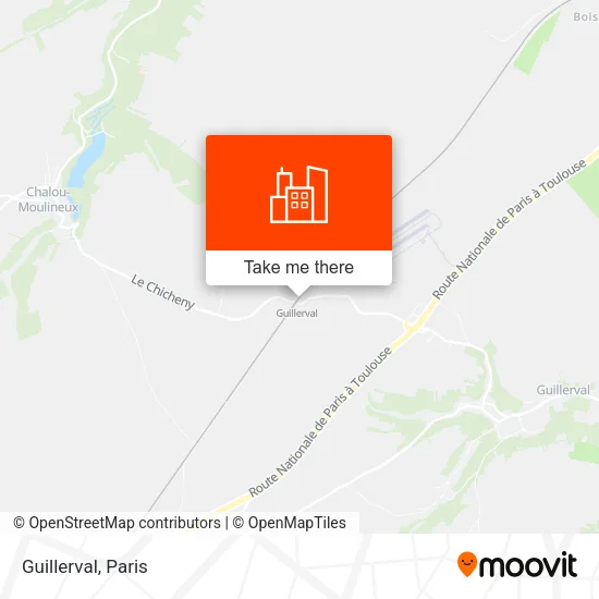 Guillerval map