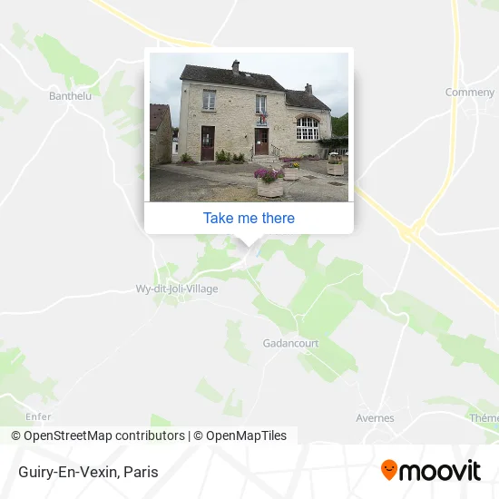 Guiry-En-Vexin map