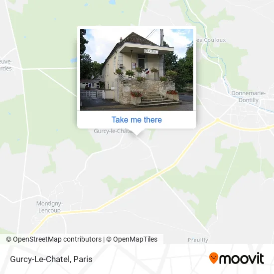 Gurcy-Le-Chatel map