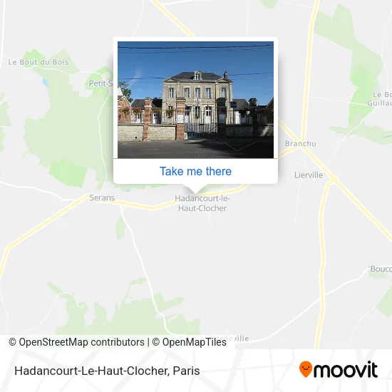 Hadancourt-Le-Haut-Clocher map