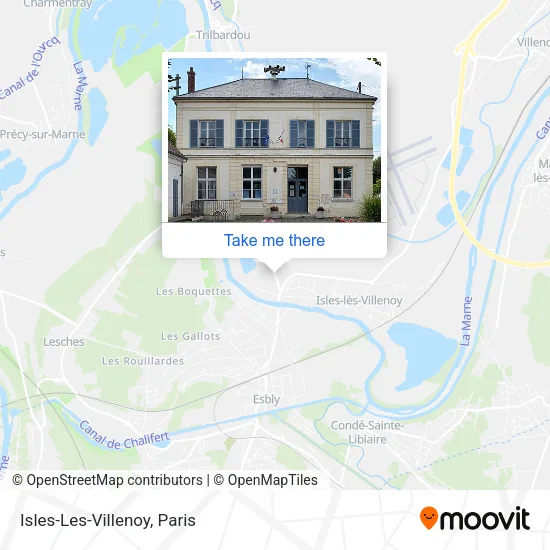 Isles-Les-Villenoy map