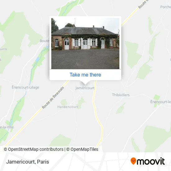 Jamericourt map