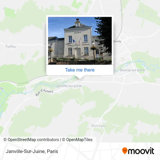 Janville-Sur-Juine map