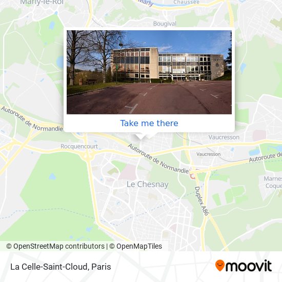 La Celle-Saint-Cloud map