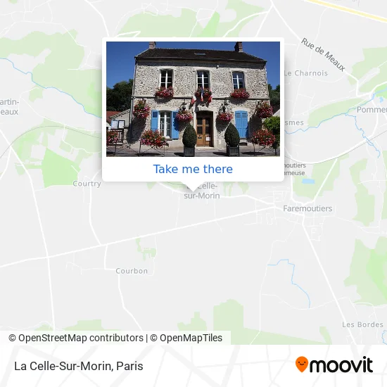La Celle-Sur-Morin map