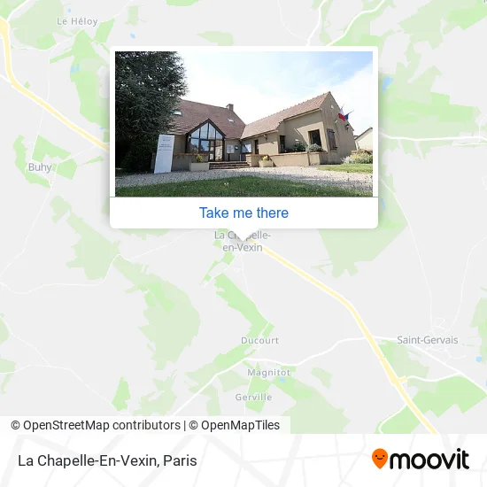 La Chapelle-En-Vexin map