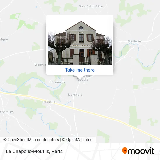 La Chapelle-Moutils map