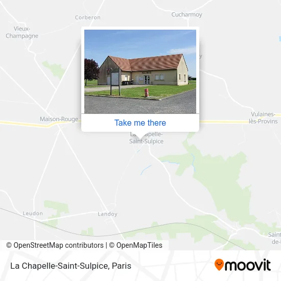 La Chapelle-Saint-Sulpice map