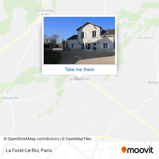 La Foret-Le-Roi map