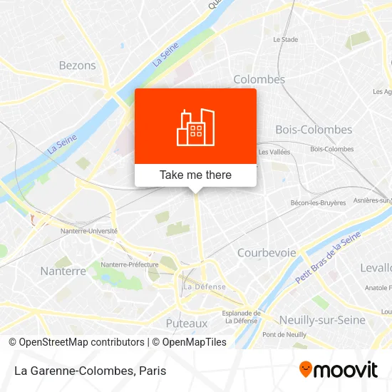 La Garenne-Colombes map