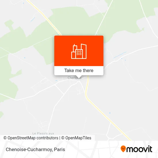 Chenoise-Cucharmoy map